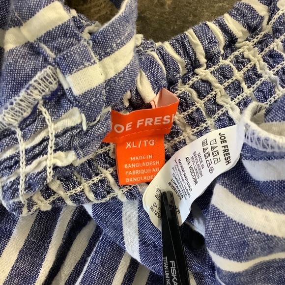 Joe Fresh Linen 55% Sun Dress XL - Picture 7 of 11